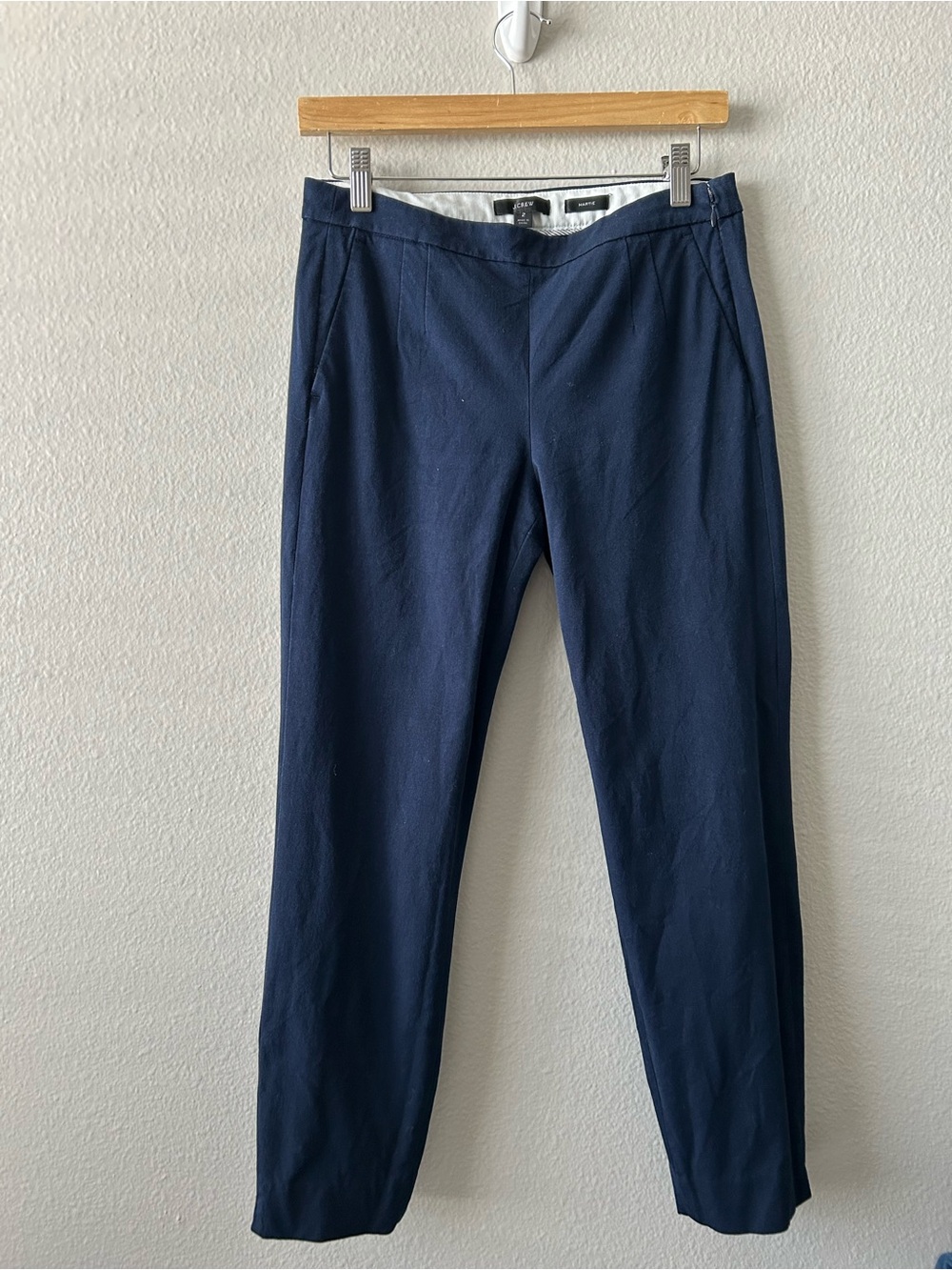 J crew Navy Dress Pants - Classic Straight Fit